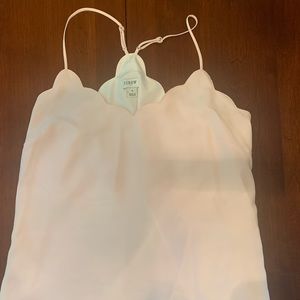 J. Crew Scalloped Cami | Blush | Size 10